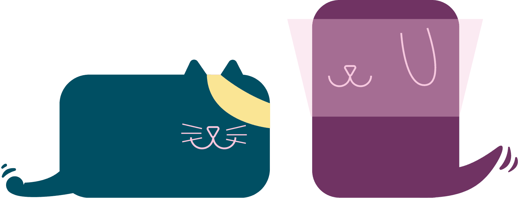 Poorly cat and dog